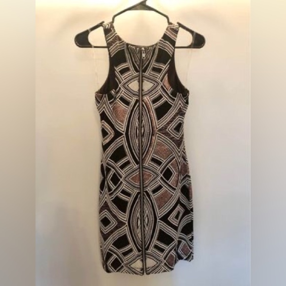 Speechless brand bodycon black dress with a glitter-accented print - Picture 3 of 4
